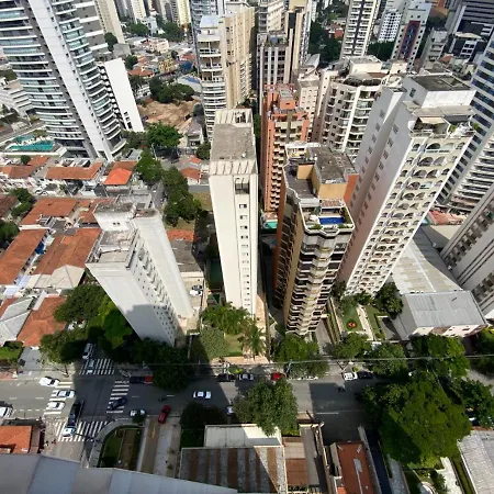 Flat Na Vila Olimpia Rua Santa Justina Sao Paulo Exterior photo