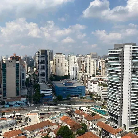 Flat Na Vila Olimpia Rua Santa Justina Sao Paulo Exterior photo